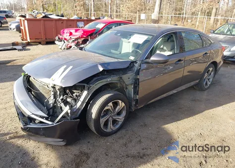 2019 Honda Accord Ex-L 2.0T из США, поврежденный, VIN 1HGCV2F55KA028582